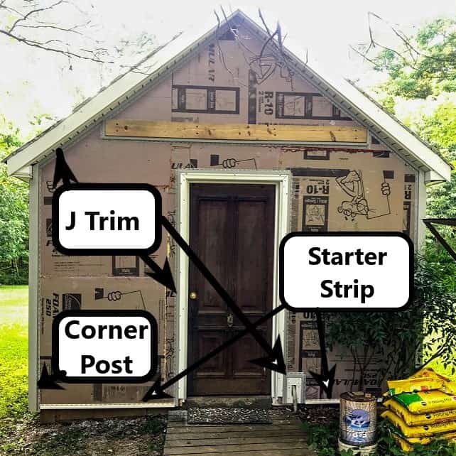 diagram of vinyl trim accessories