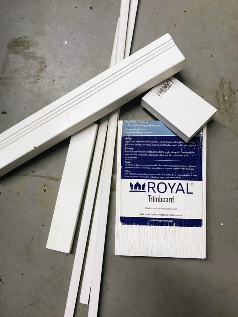 plastic trim boards