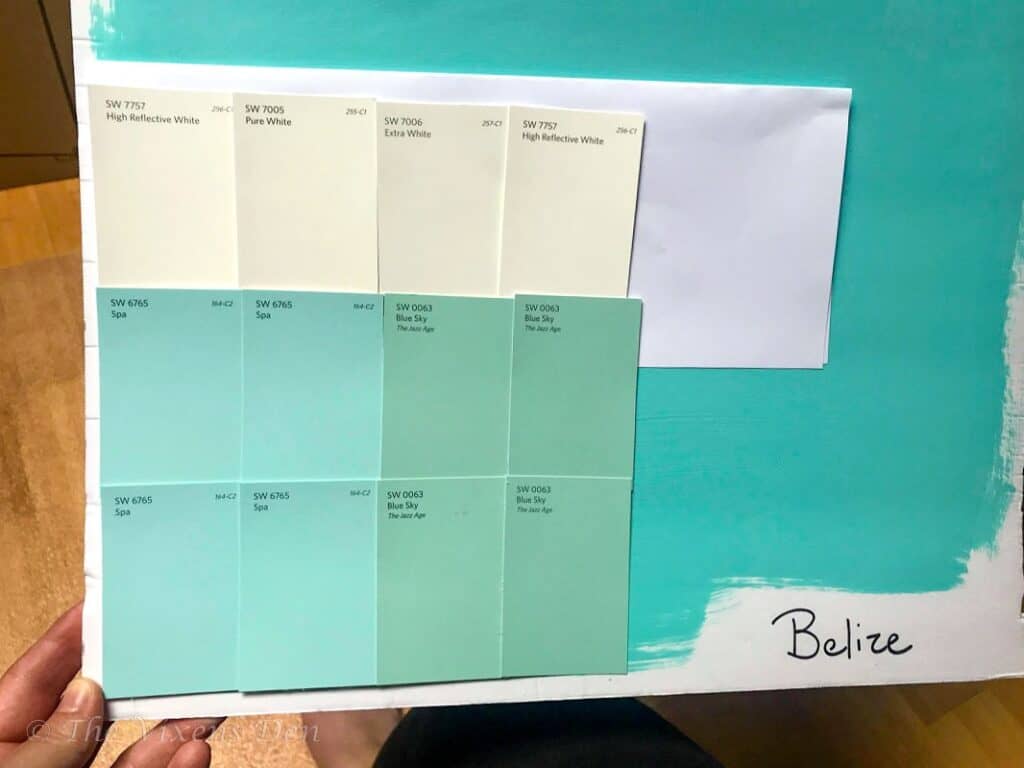 sherwin williams color board