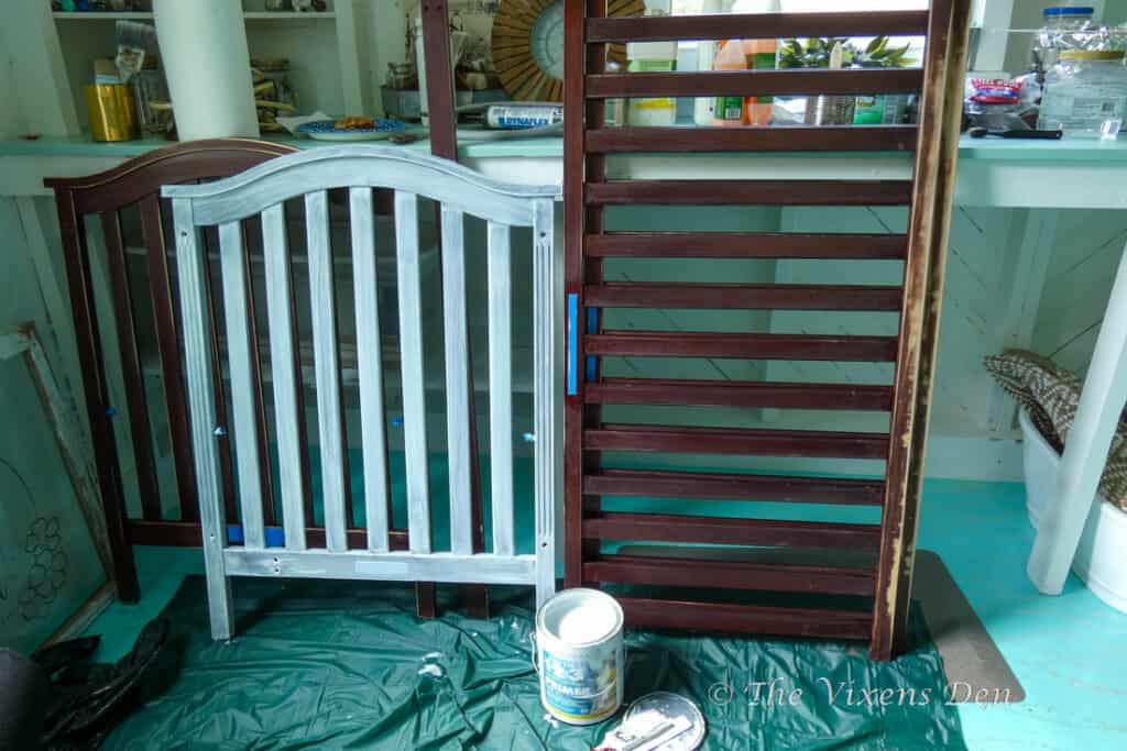 Diy crib hot sale painting