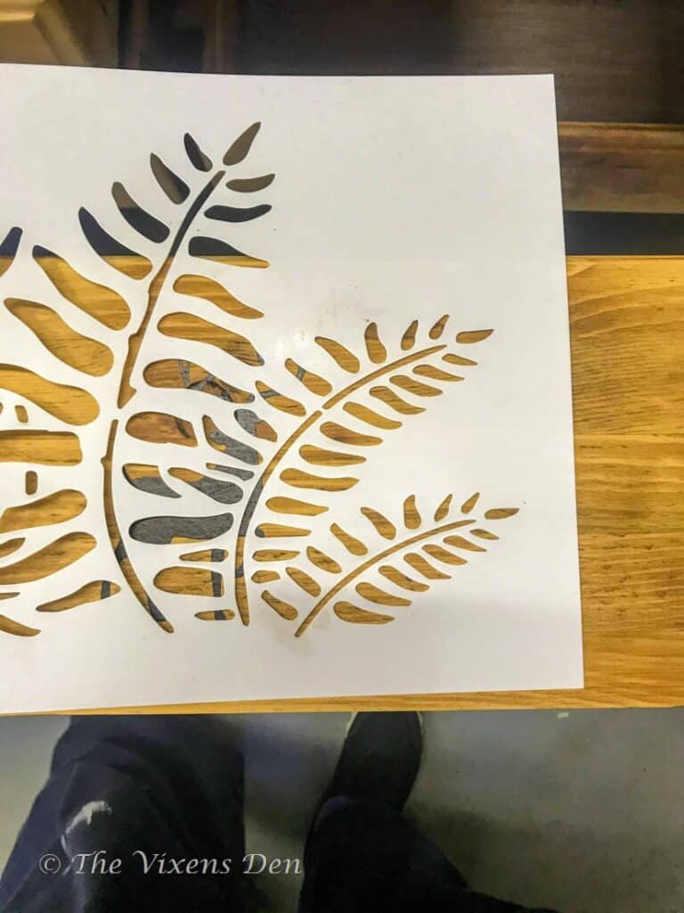 fern stencil