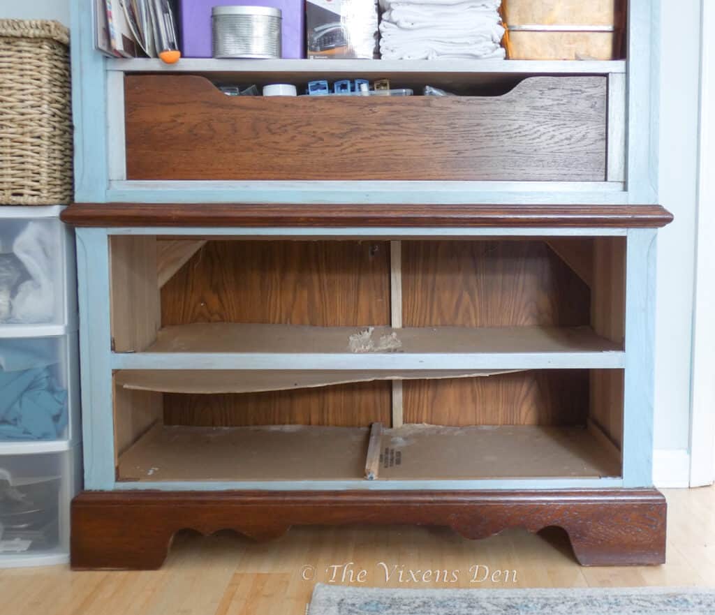 Craft Cabinet Makeover