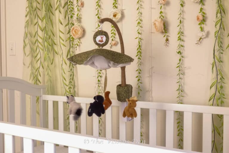 Custom Baby Mobile Makeover The Vixen's Den Studio