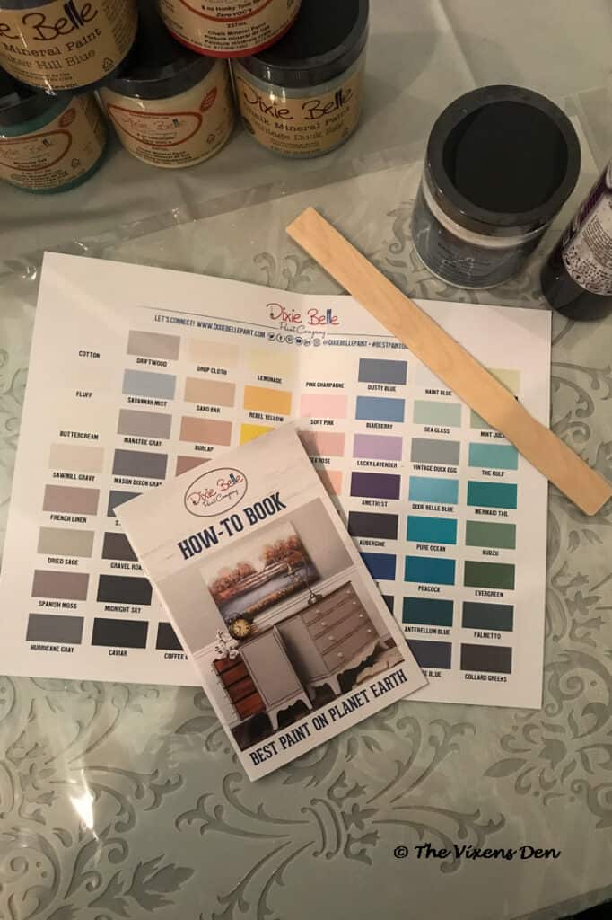 Dixie Belle Chalk Paint Experience - The Vixen's Den Studio