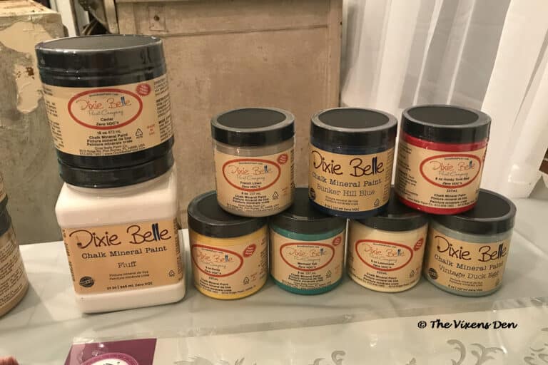 Dixie Belle Chalk Paint Experience - The Vixen's Den Studio