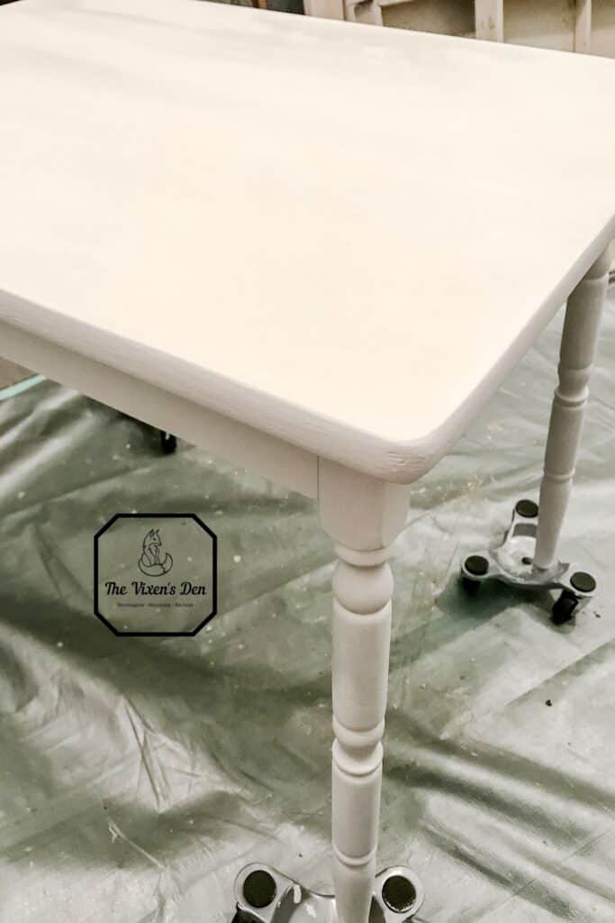 Thrift Store Side Table Makeover with Chalk Paint - The House on Silverado