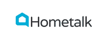 The HomeTalk logo on a white background.