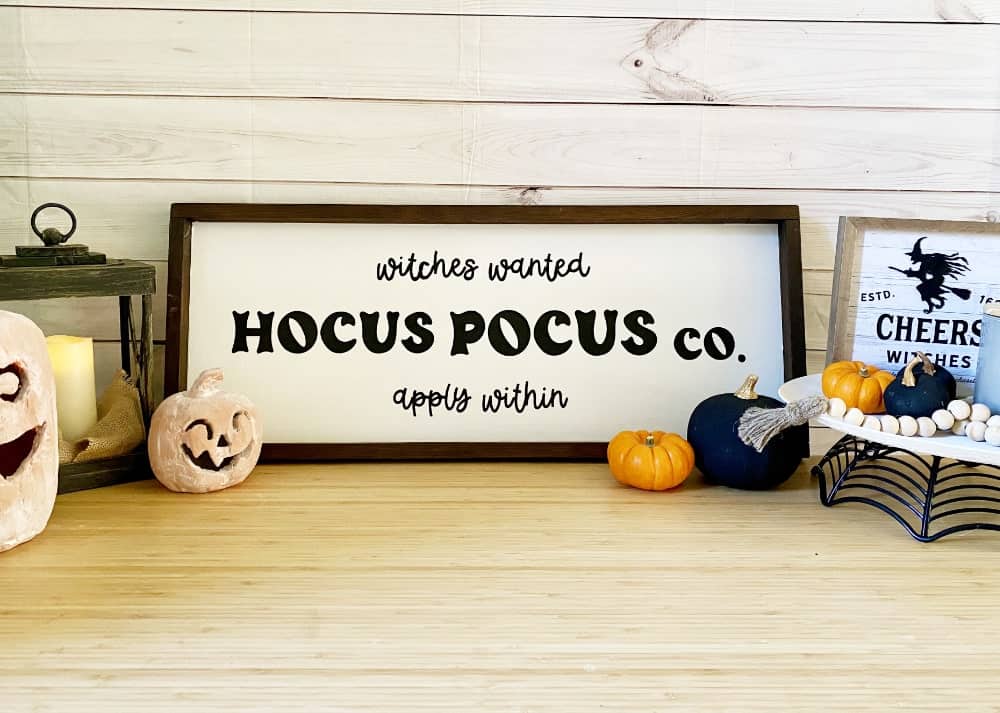 Hocus Pocus Sign After _ Arts and Classy