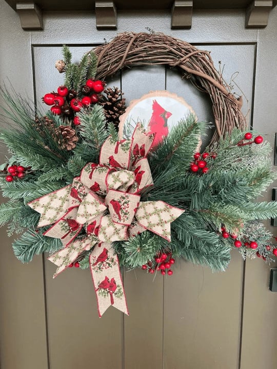 Christmas Wreath- The House On Silverado-min