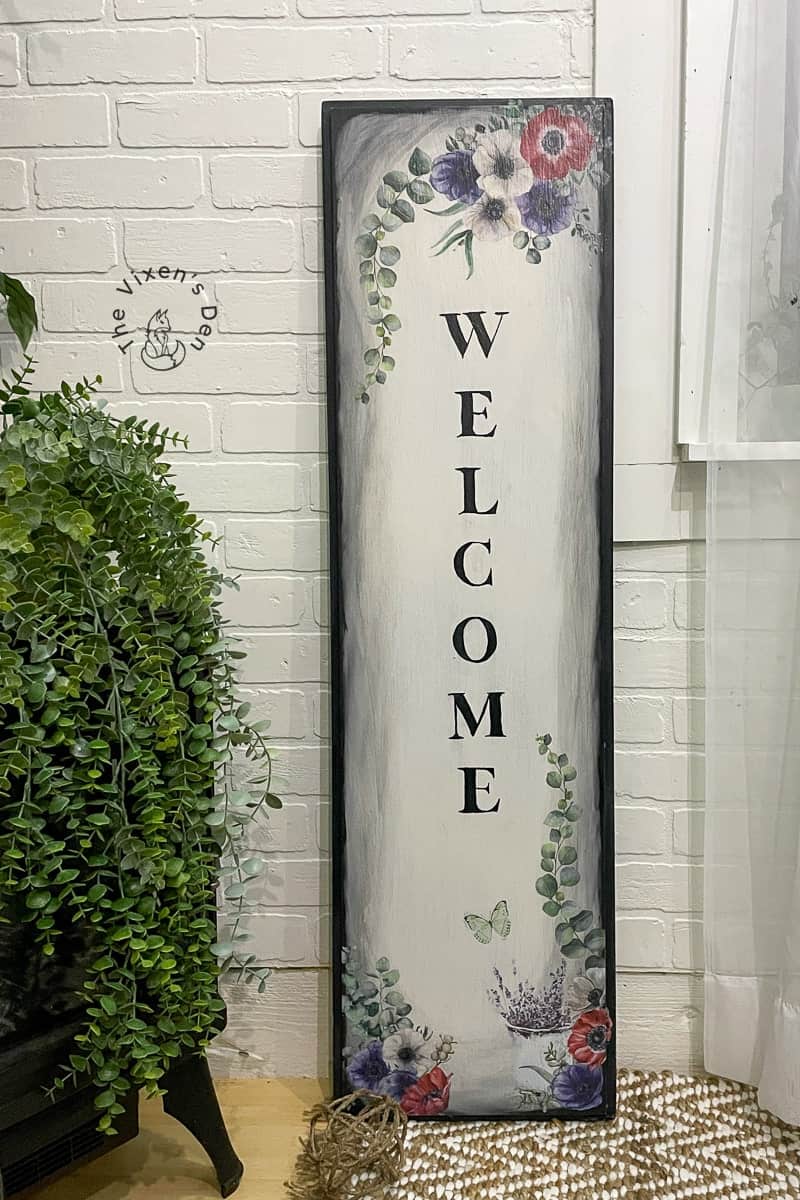 Reversible Christmas Welcome Sign-37-min