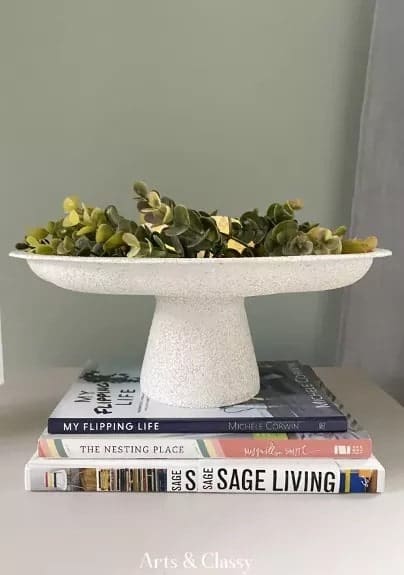 DIY Pedestal Bowl - Arts _ Classy-min