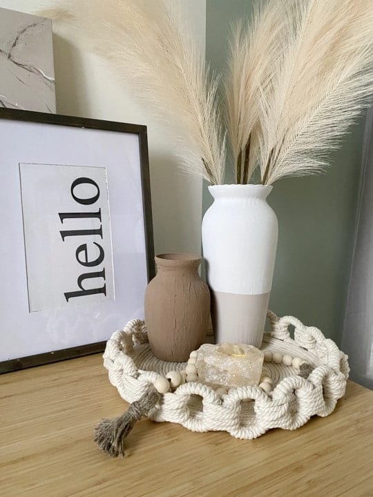 How-to-Create-an-Eye-Catching-Boho-Decor-Look-with-Dollar-Tree-Items - Arts and Classy-min