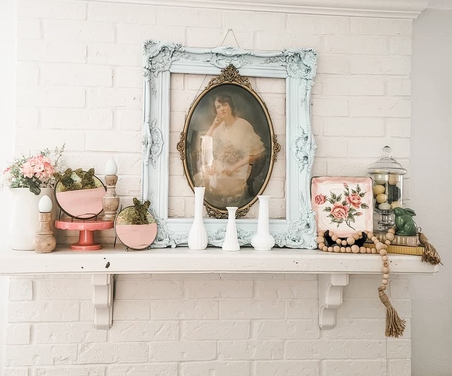 The Fifth Sparrow No More - Easter Mantel for Spring-min