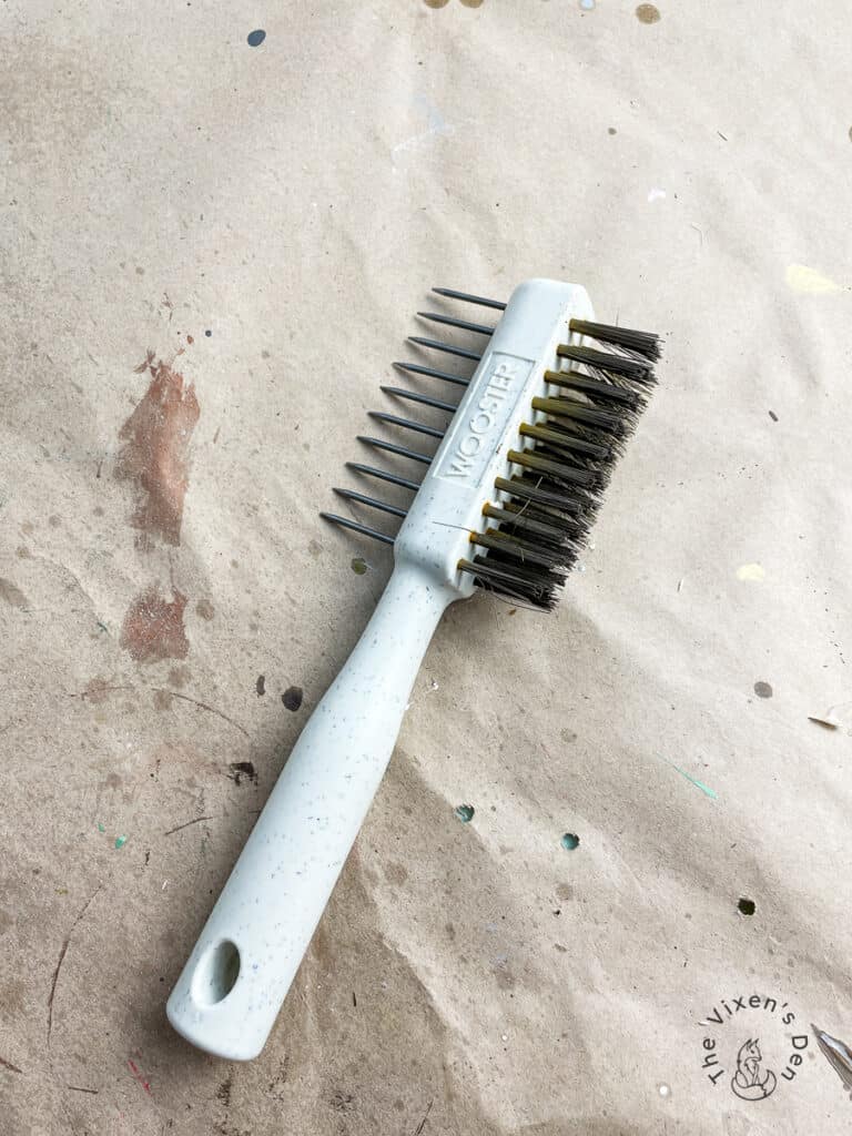 Painter's Brush Comb