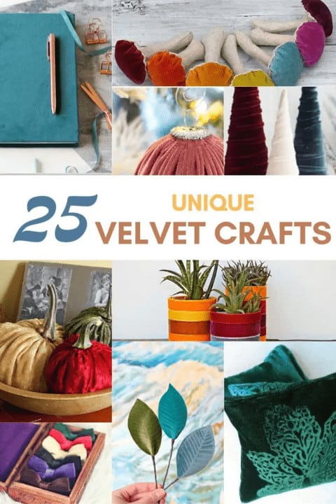 25 Unique Velvet Crafts - Pillar Box Blue-min