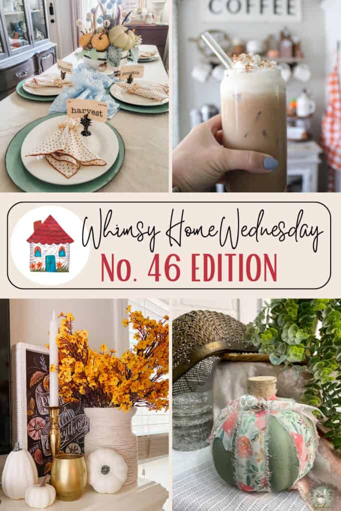 Whimsy Home Wednesday Link Party Graphic Pinterest - Hosts