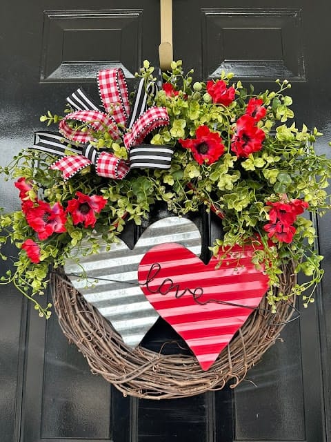 Valentine's day wreath, valentine's day wreath, valentine's day wreath, valentine's day.