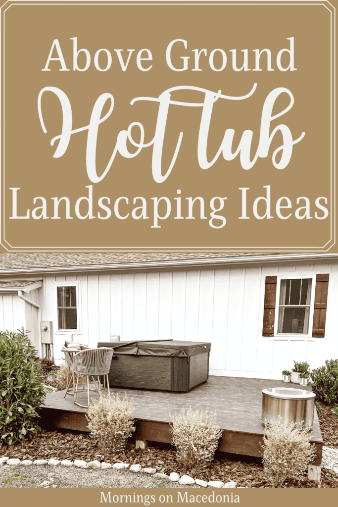 Tips for integrating an above-ground hot tub into your backyard landscaping design - mornings on macedonia.